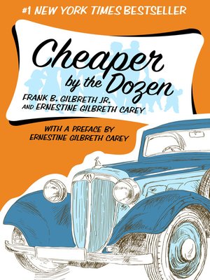 Cheaper By The Dozen By Frank B. Gilbreth · OverDrive: Ebooks ...